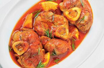 Samedi 16 aout : Osso bucco de veau à la Milanaise