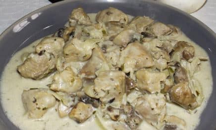 sauté de porc à la normande