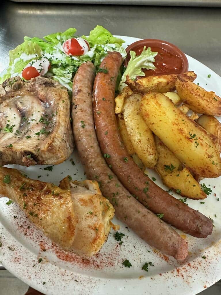Assiette barbecue