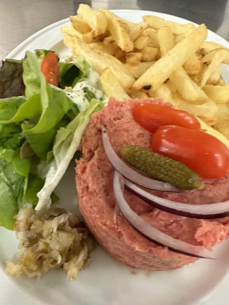 Filet américain.